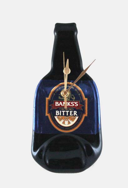 Banks Bitter bottle clock Banks Bitter bottle clock